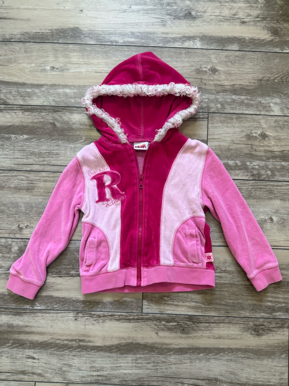 That’s So Raven Velour Sweater Hoodie 4t